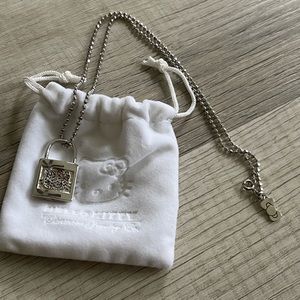 Kimora Lee Simmons Hello Kitty sterling silver necklace Simmons jewelry
